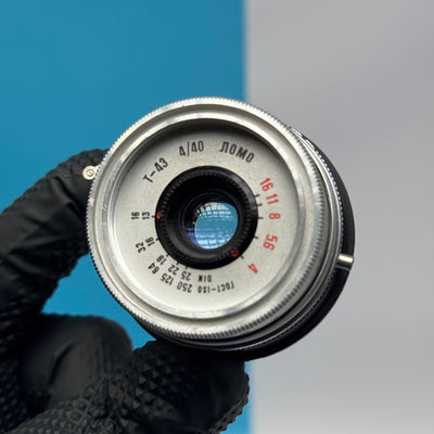 Lomo Triplet-43 f4/40mm Lens - FULLY FUNCTIONAL