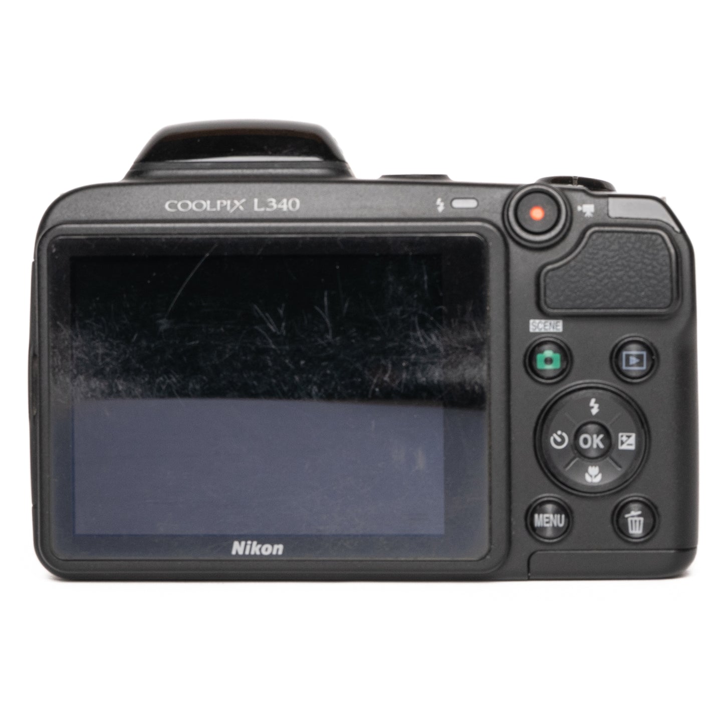 Nikon CoolPix L340 20.2MP Black Digital Camera - Well Used