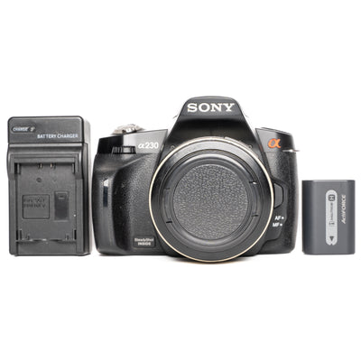Sony DSLR-A230 10.2MP Black Digital Camera - Well Used