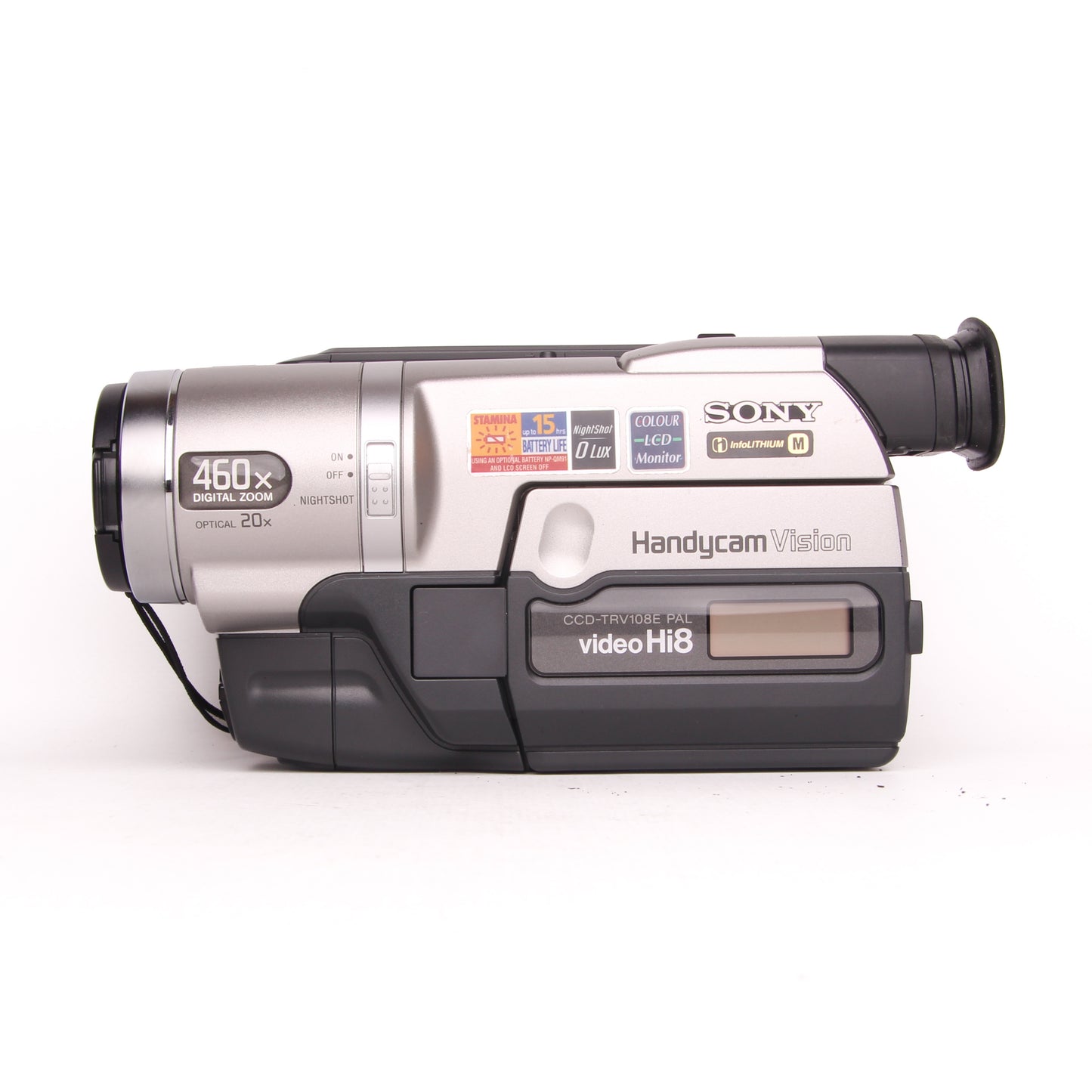 Sony Handycam CCD-TRV108E Video Hi8 PAL Camcorder