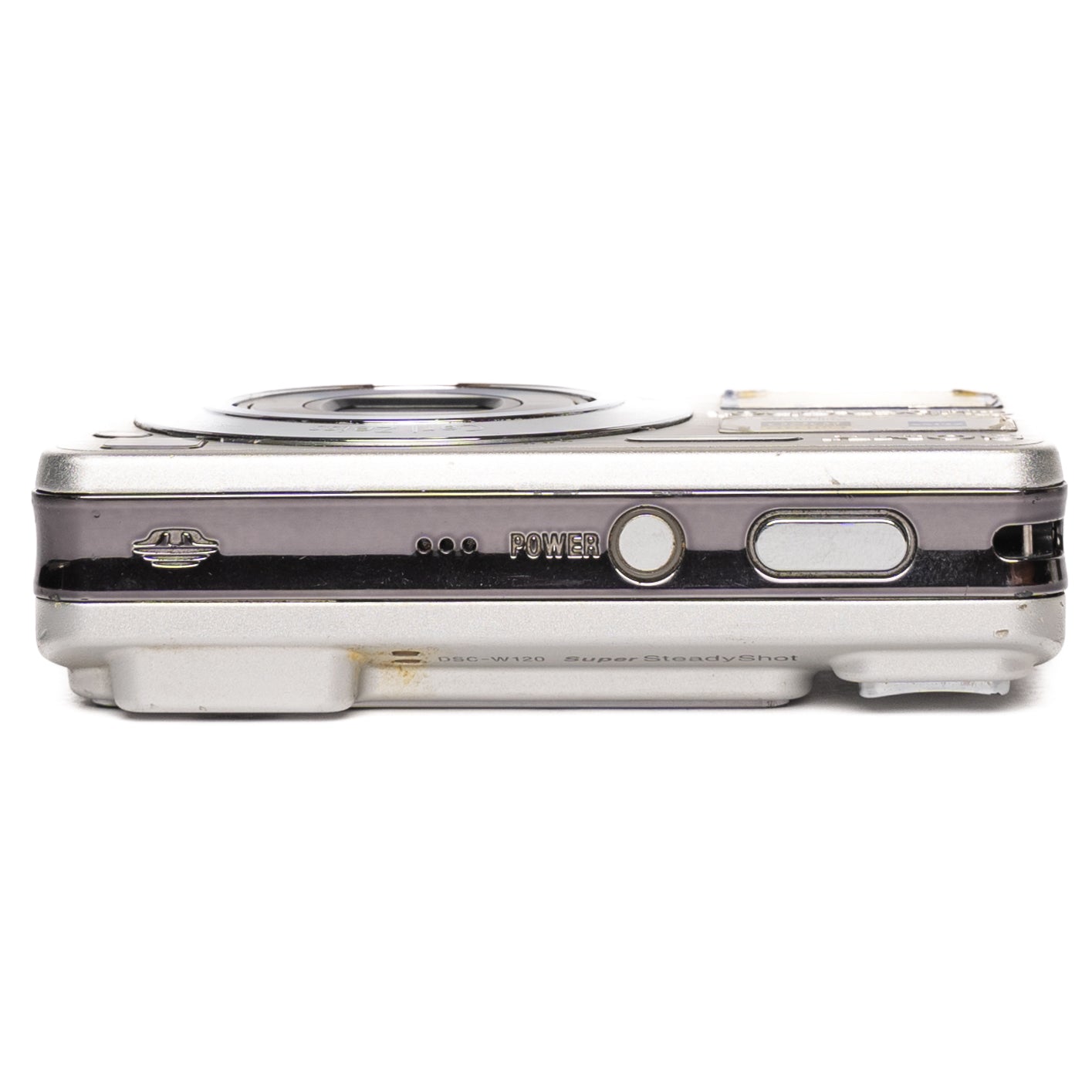 Sony Cyber-shot DSC-W120 7.2MP Silver Digital Camera - Good