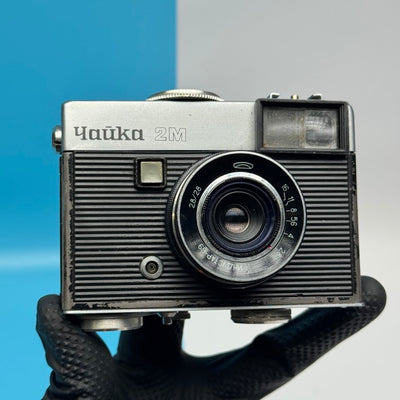 Chaika 2M with Industar-69 2.8/28 Lens Film Camera - FULLY FUNCTIONAL