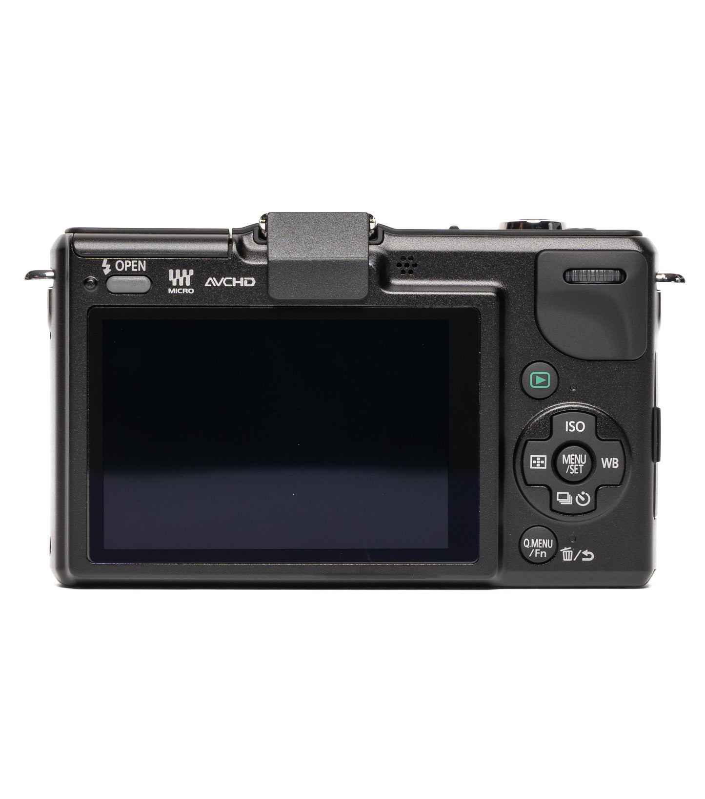 Panasonic Lumix DMC-GF2 12.1MP Black Mirrorless Digital Camera - Good