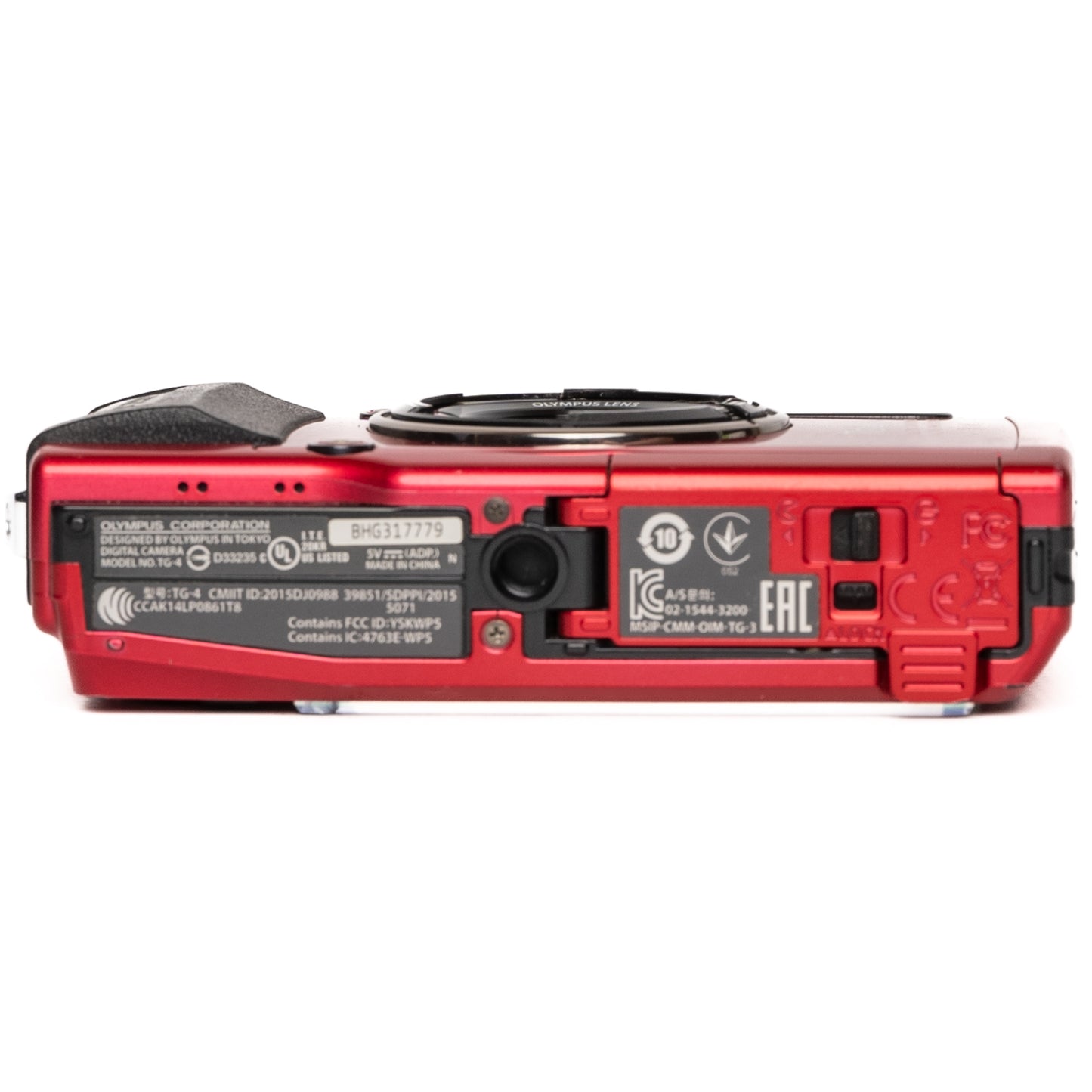 Olympus Tough TG-4 Waterproof 16.0MP Red Digital Camera - Good