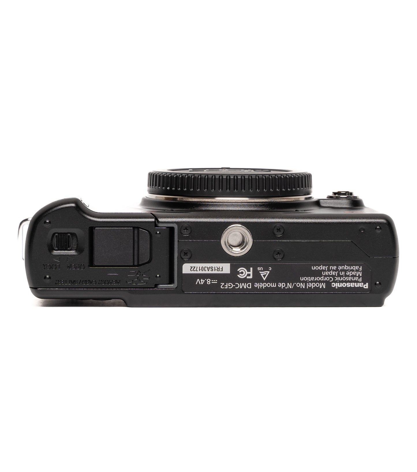 Panasonic Lumix DMC-GF2 12.1MP Black Mirrorless Digital Camera - Good