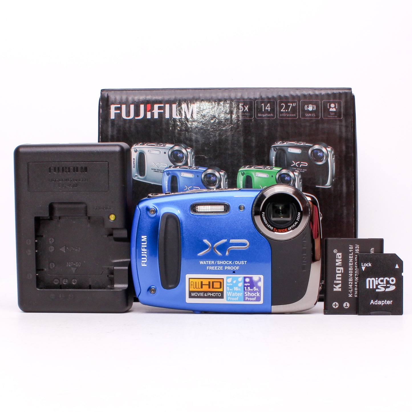 Fujifilm FinePix XP50 14.4MP Waterproof Digital Camera