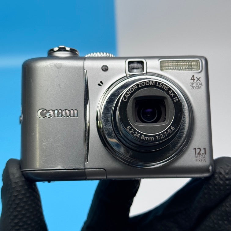 Canon PowerShot A1100 IS 12.1MP Digital Camera - FULLY FUNCTIONAL