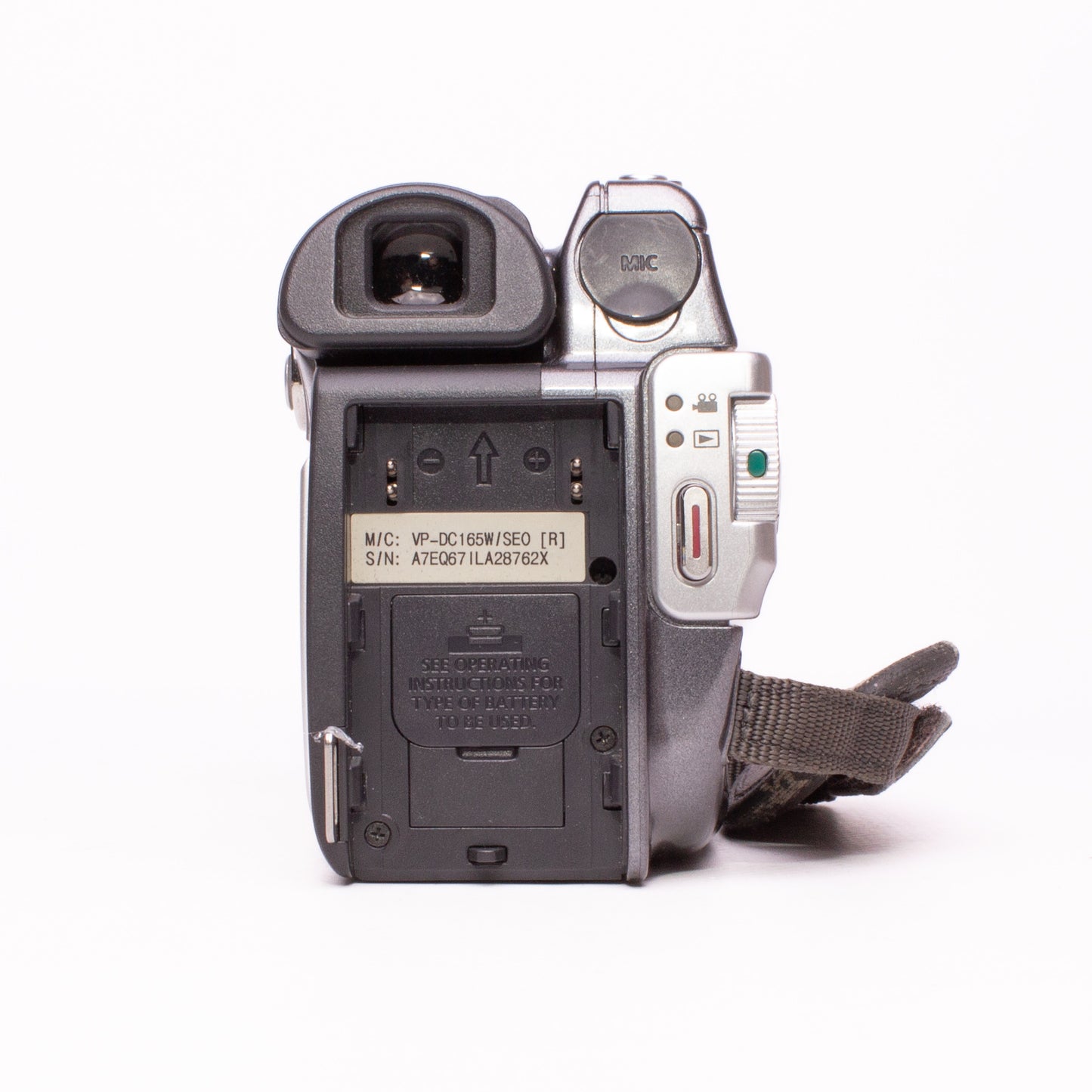 Samsung VP-DC165W DVD PAL Camcorder