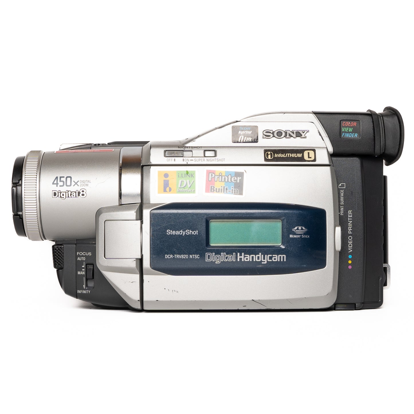 Sony Handycam DCR-TRV820 Digital8 NTSC Camcorder