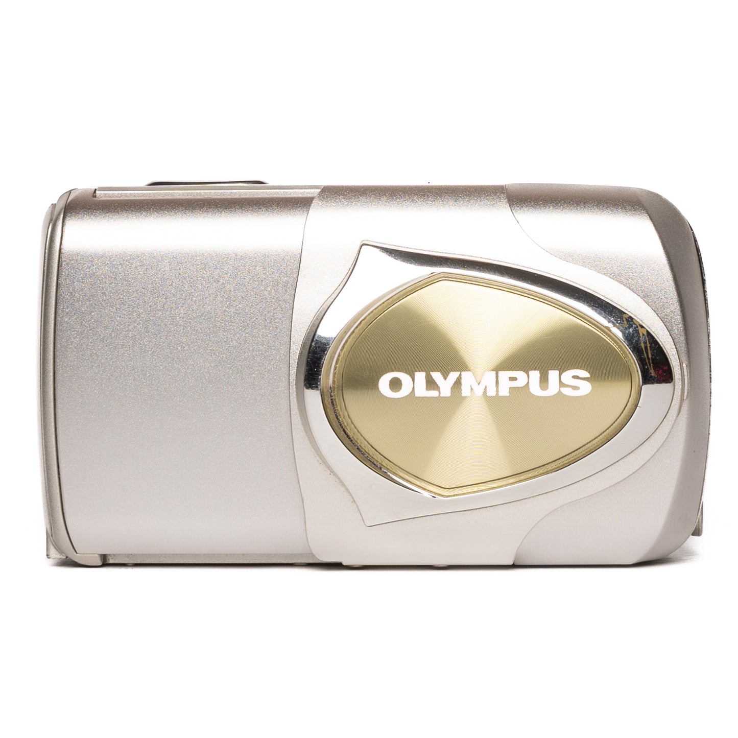 Olympus Mju 400 4.0MP Silver Digital Camera - Good