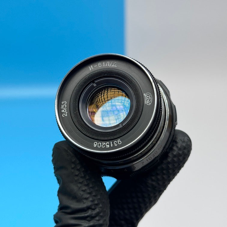 Industar-61 L/D 1/2,8 f=53mm M39 Mount Lens - FULLY FUNCTIONAL