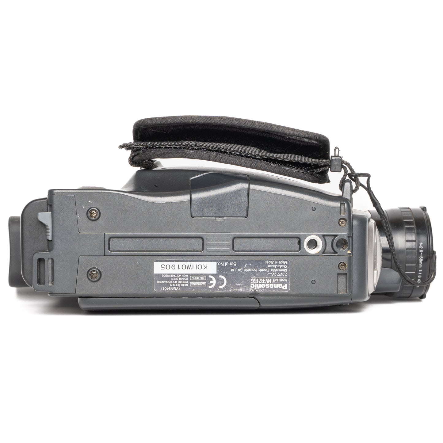 Panasonic NV-RZ1 VHS-C PAL Silver Camcorder - Good