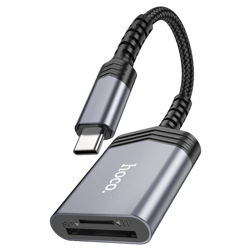 Type-C or Lightning Memory Card Reader (SD & MicroSD Card)