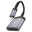 Type-C or Lightning Memory Card Reader (SD & MicroSD Card)