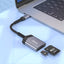 Type-C or Lightning Memory Card Reader (SD & MicroSD Card)