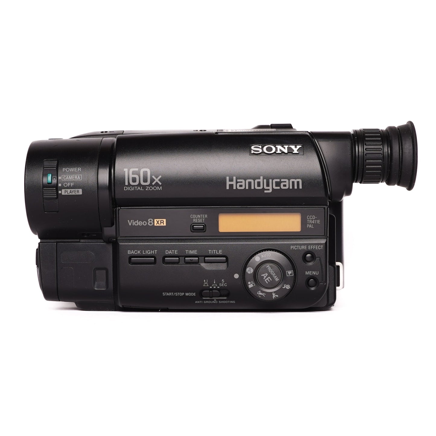 Sony Handycam CCD-TR411E Video8 PAL Camcorder