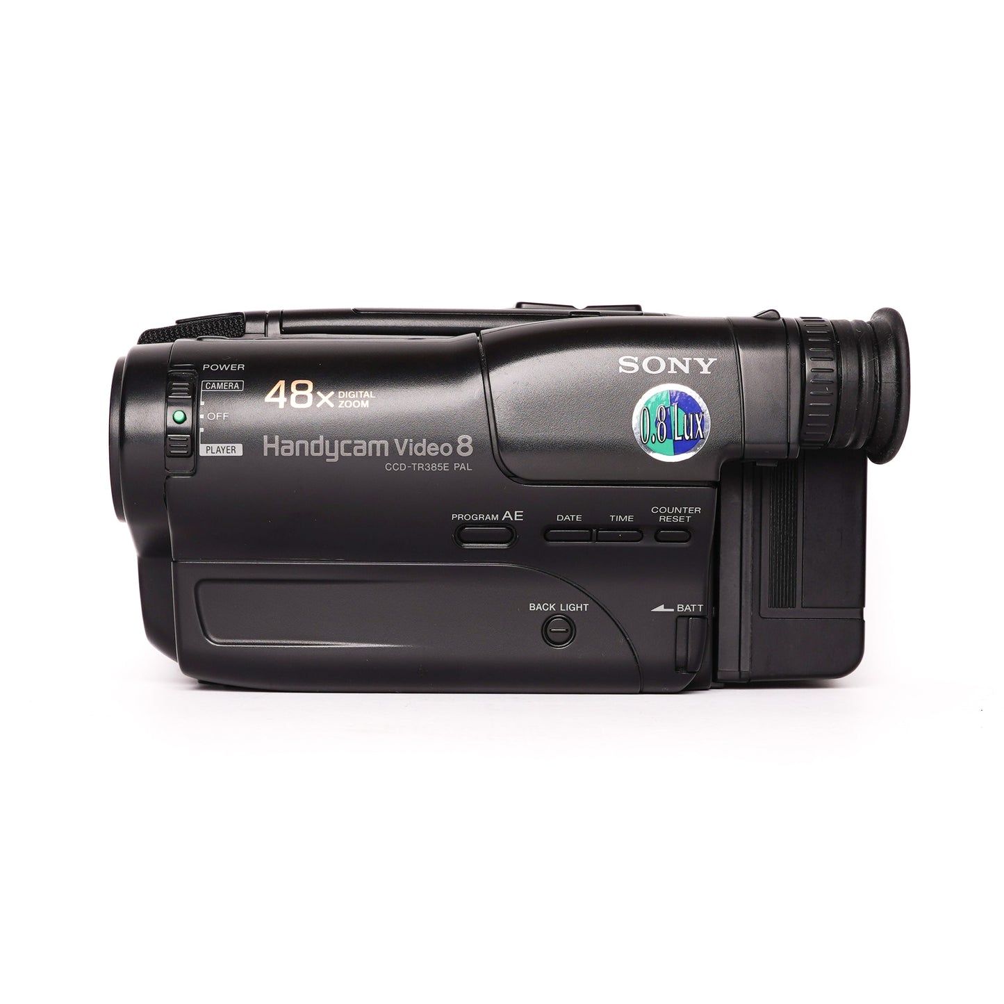 Sony Handycam CCD-TR385E Video8 PAL Camcorder