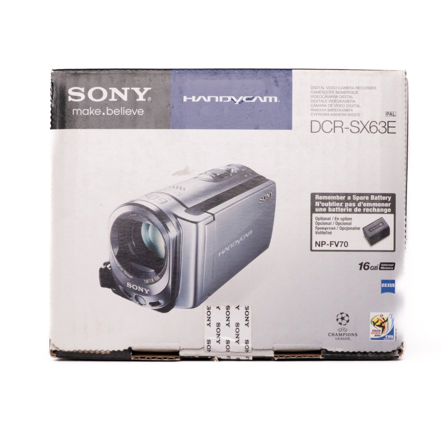 Sony Handycam DCR-SX63E 16GB Hard Disk Drive PAL Camcorder