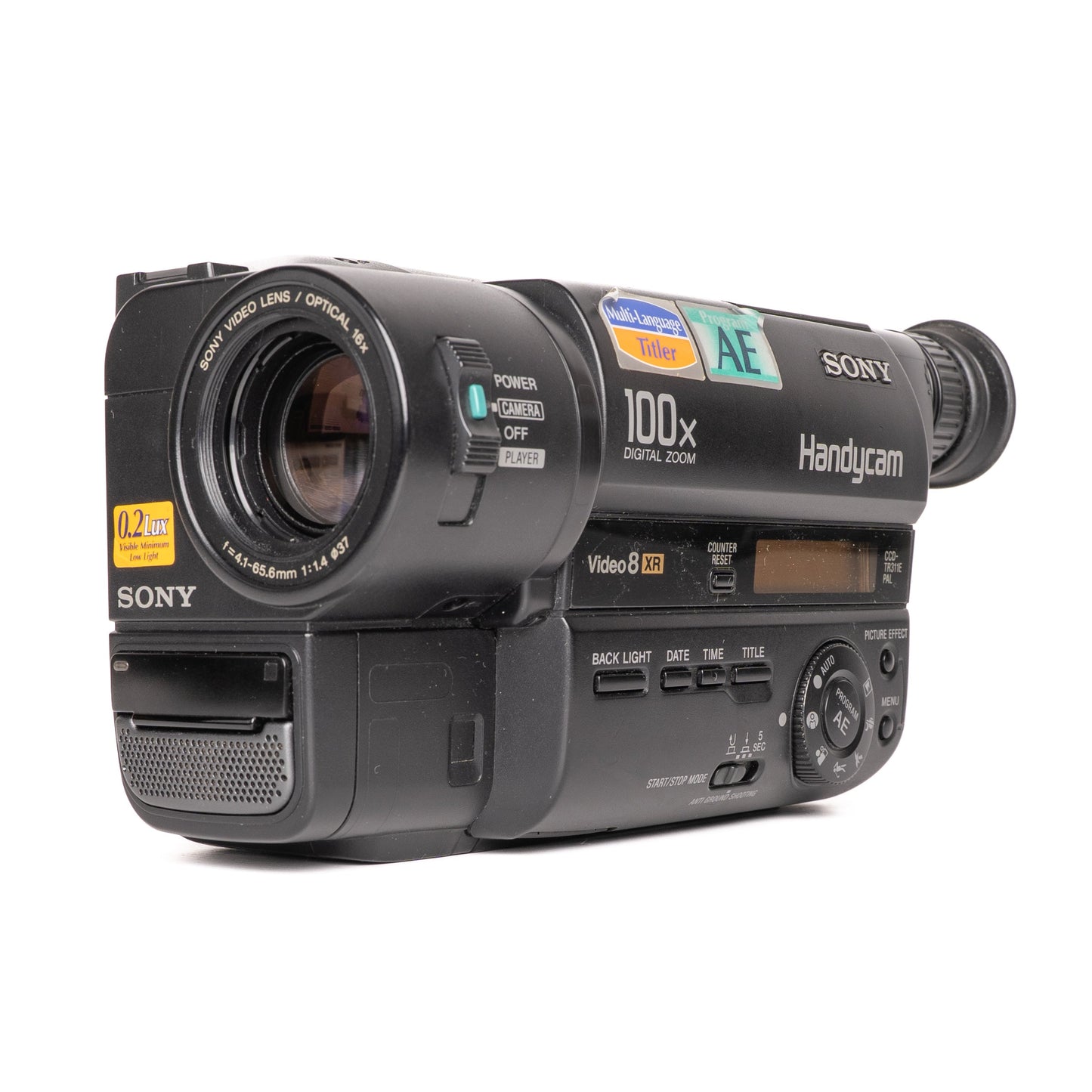 Sony Handycam CCD-TR311E Video8 PAL Camcorder