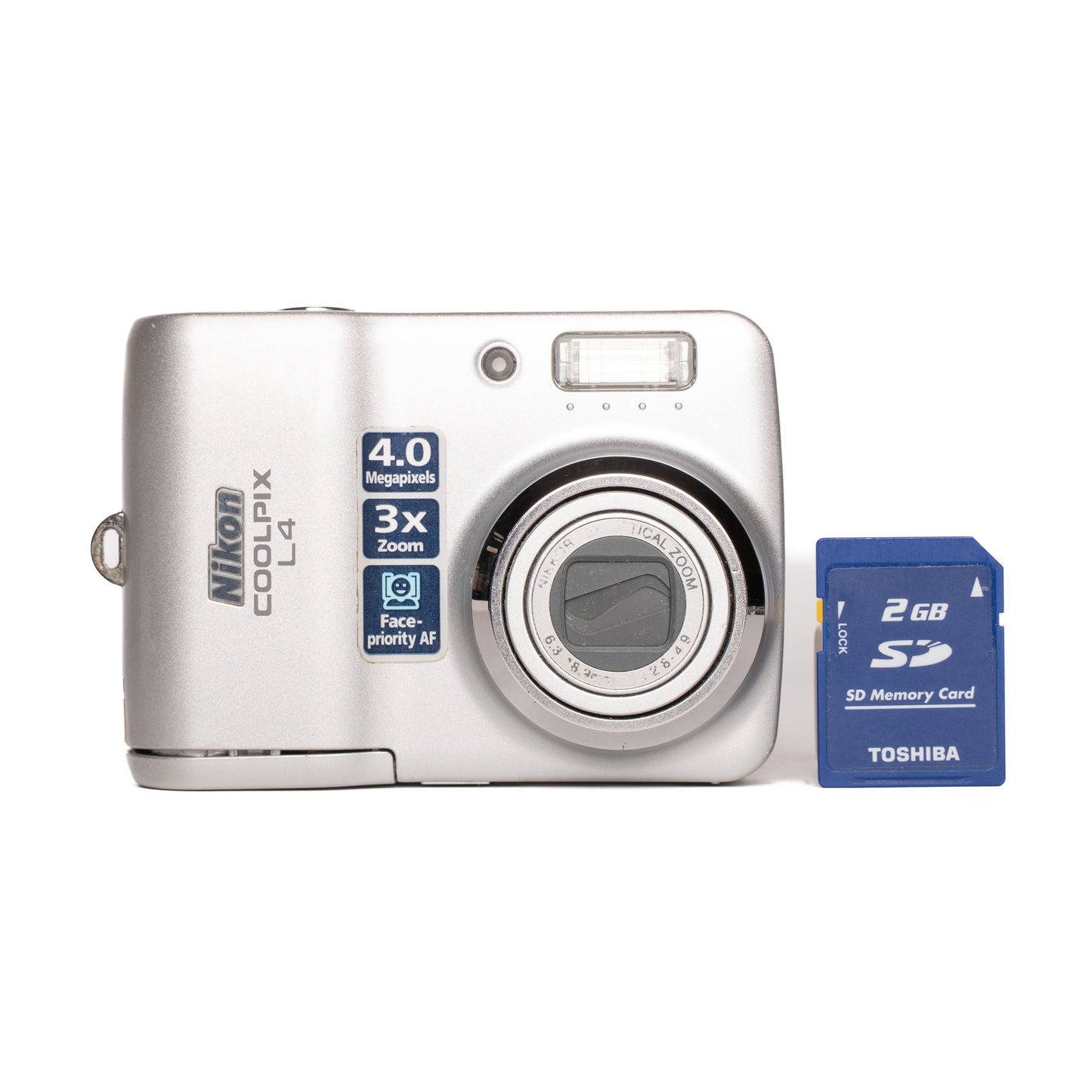 Nikon CoolPix L4 4.0MP Digital Camera