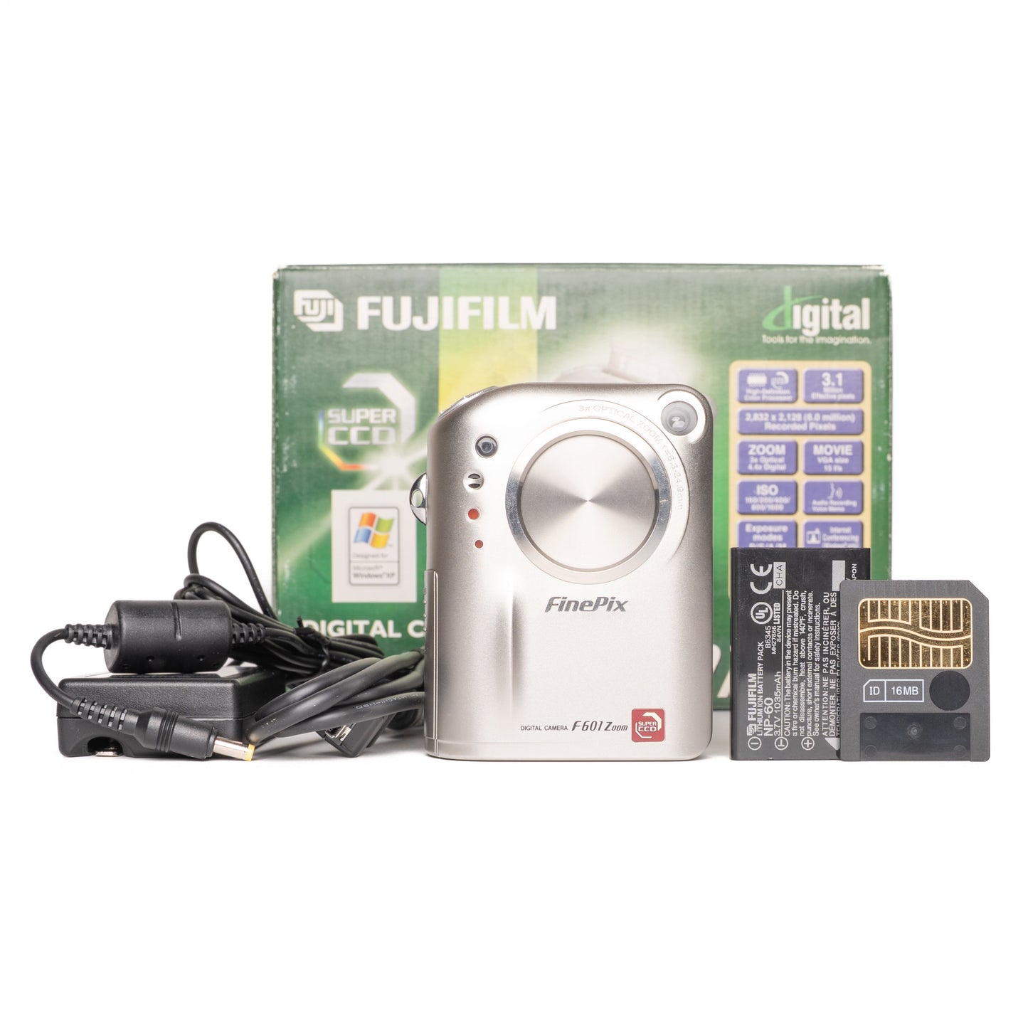 Fujifilm FinePix F601Z Zoom 3.1MP Digital Camera