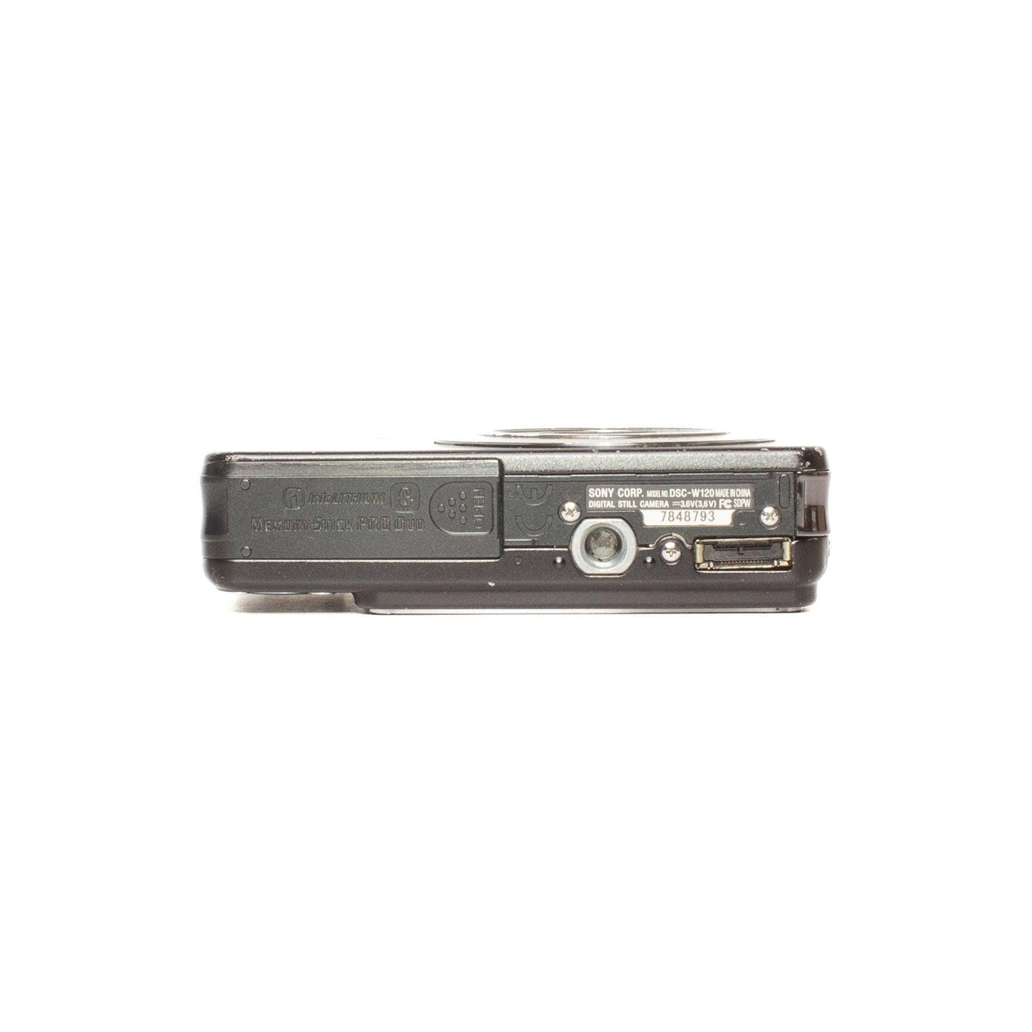 Sony cyber-shot dsc-w120 7.2mp digital camera