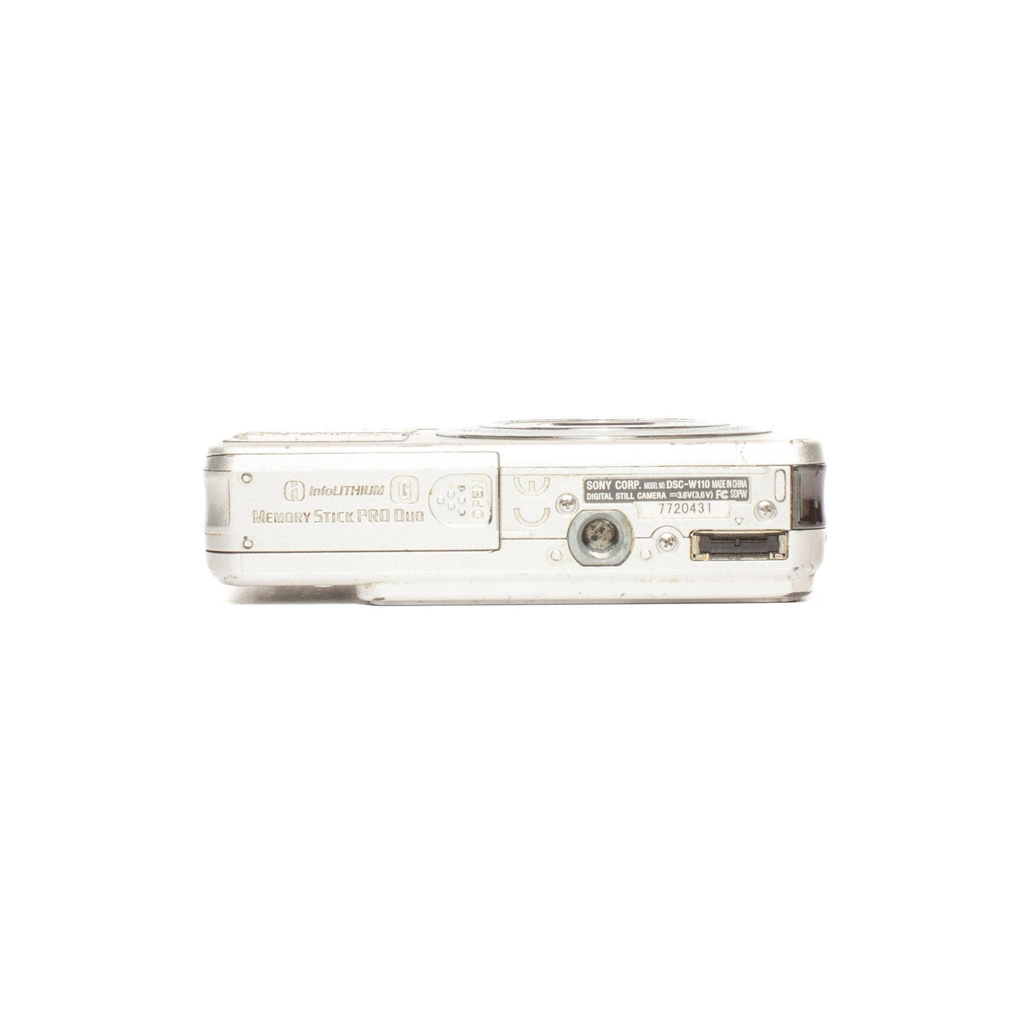 Sony cyber-shot dsc-w110 7.2mp digital camera