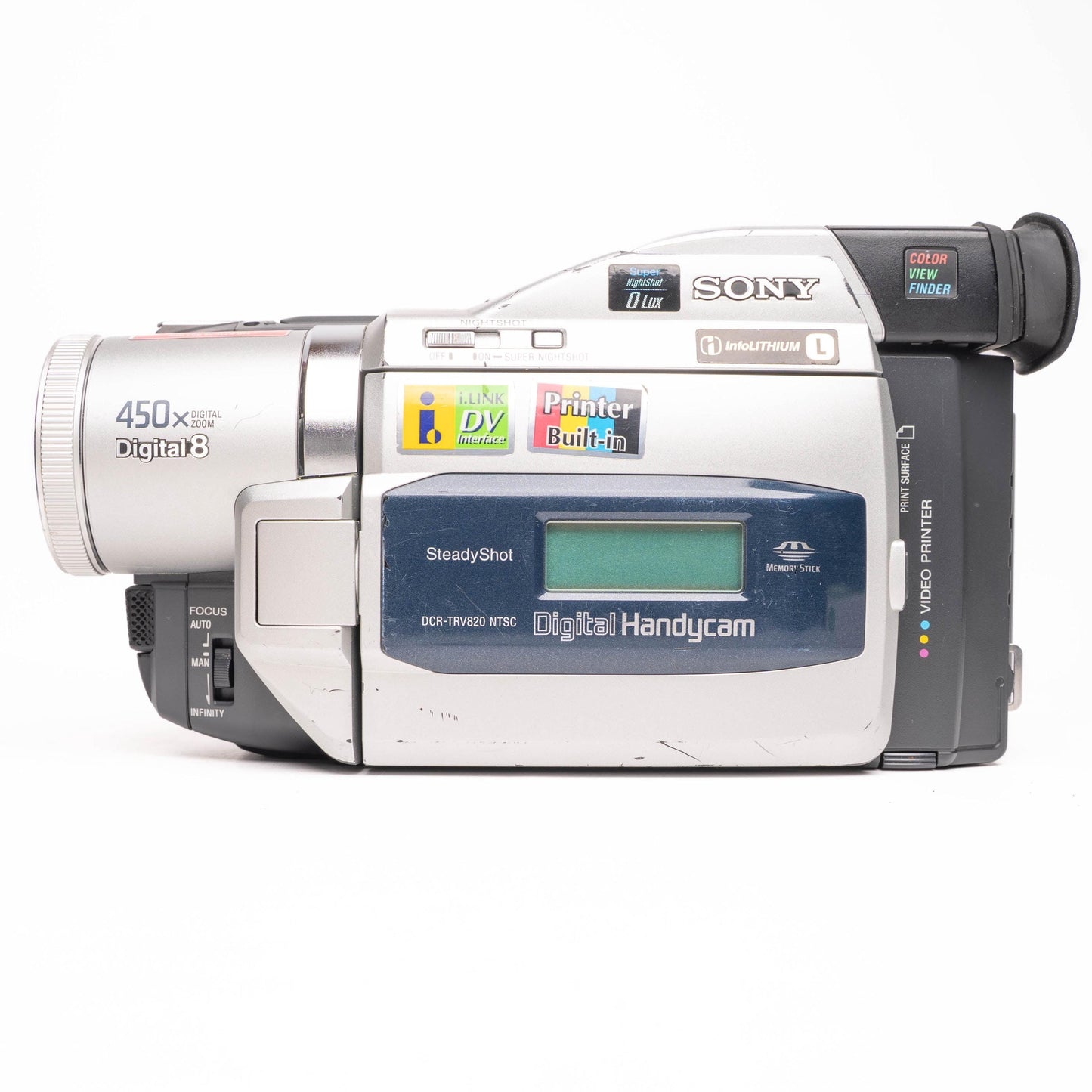 Sony handycam dcr-trv820 digital8 ntsc camcorder
