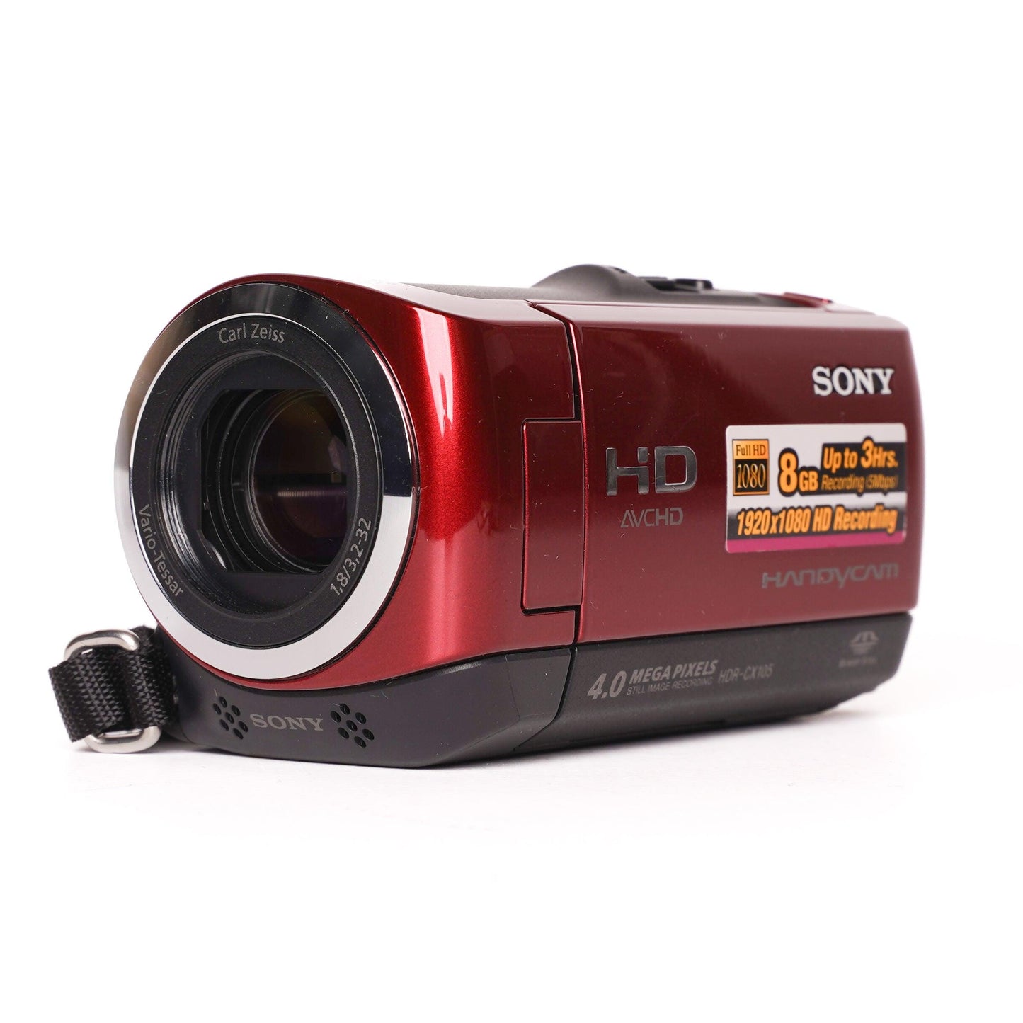 Sony handycam hdr-cx105 8gb hdd/memory stick camcorder