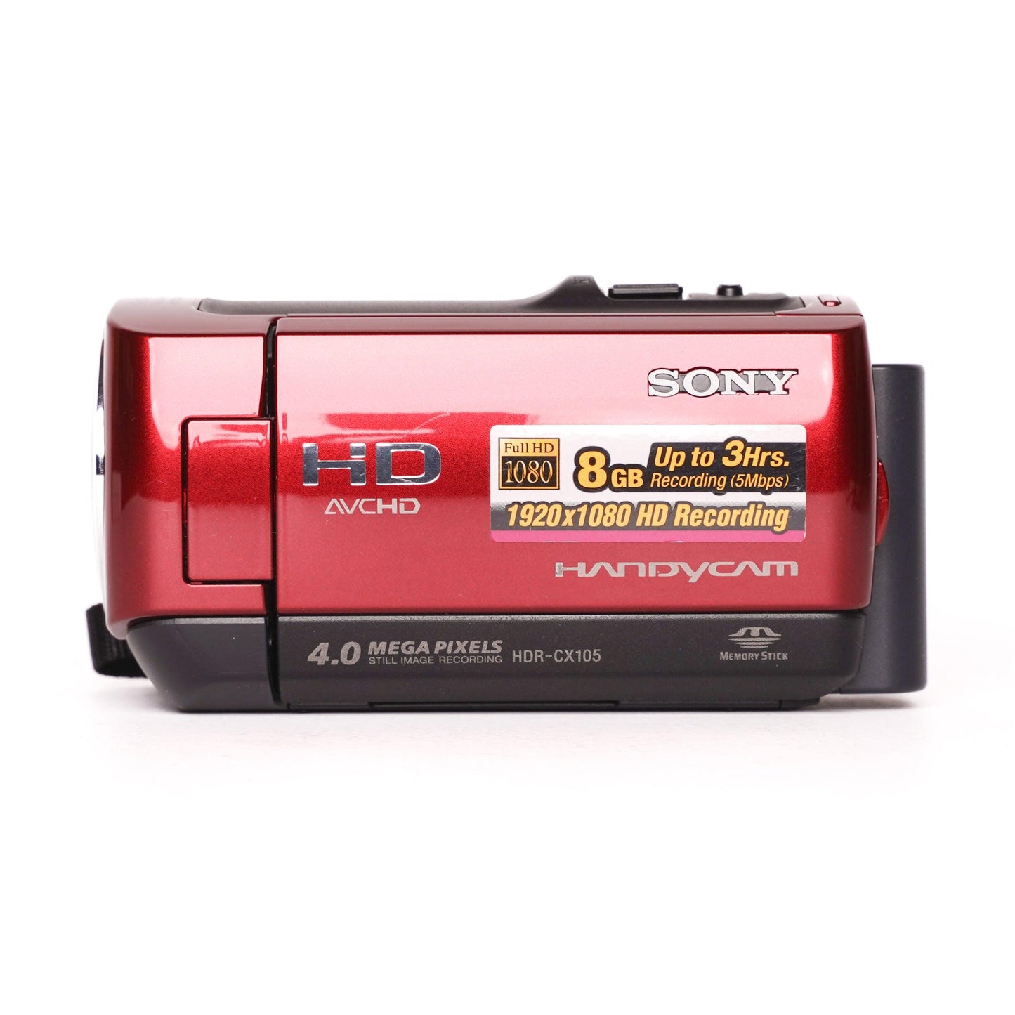 Sony handycam hdr-cx105 8gb hdd/memory stick camcorder
