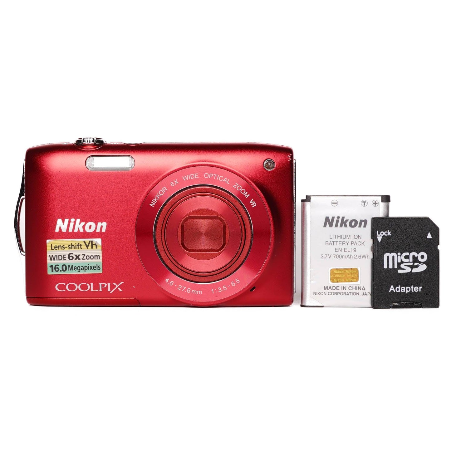 Nikon Coolpix S3300 16.0MP Digital Camera