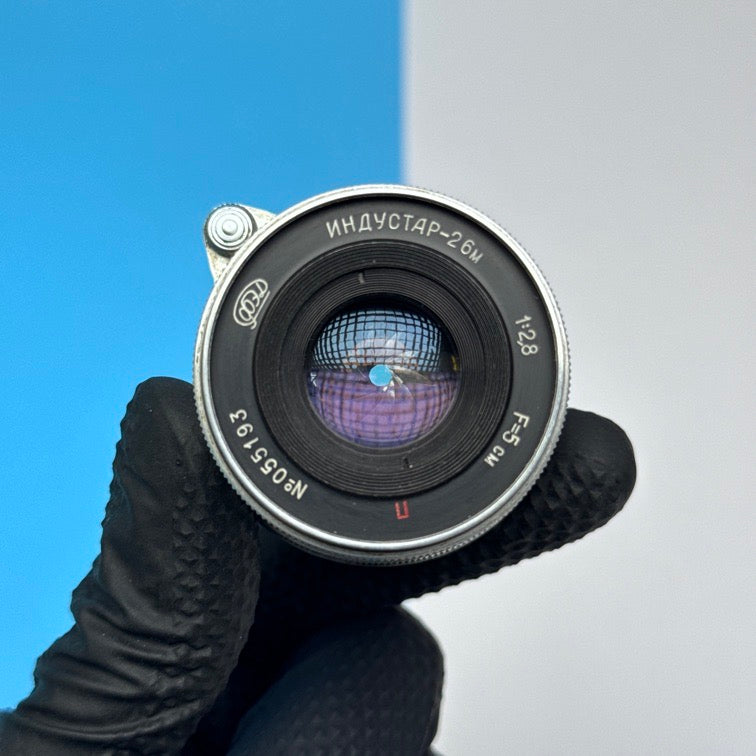 Industar-26m 1/2,8 f=50mm M39 Mount Lens - FULLY FUNCTIONAL