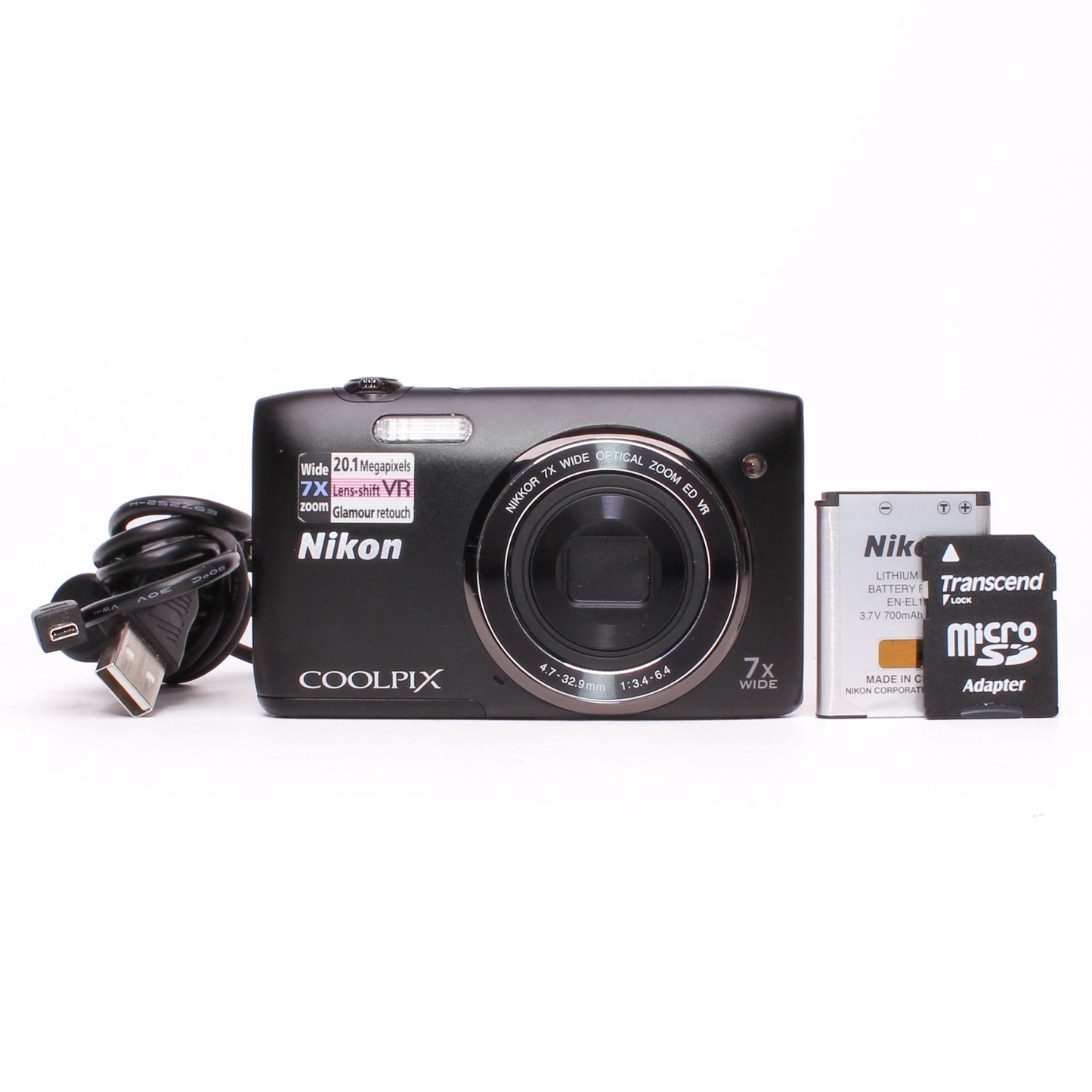 Nikon CoolPix S3500 20.1MP Digital Camera