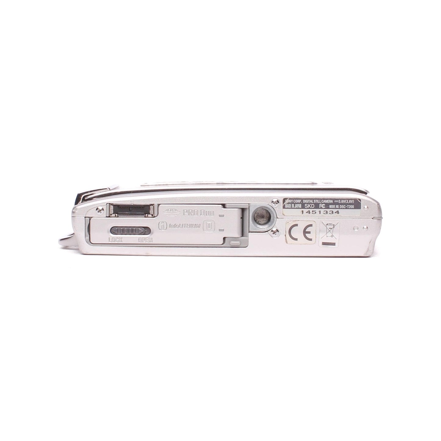 Sony cyber-shot dsc-t200 8.1mp digital camera