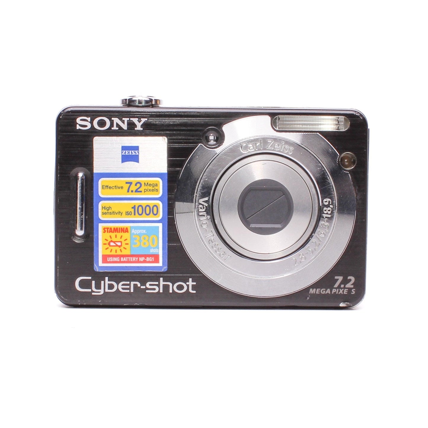 Sony cyber-shot dsc-w55 7.2mp digital camera