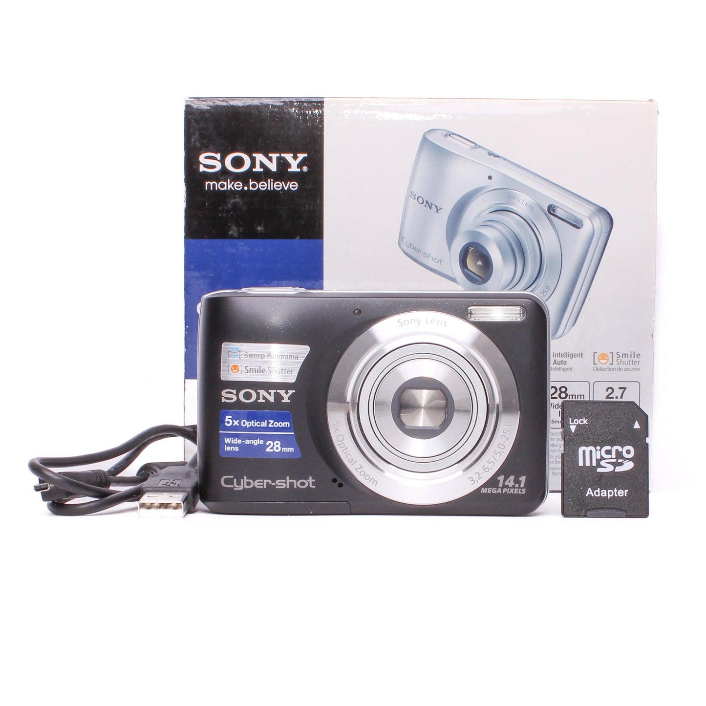 Sony cyber-shot dsc-s5000 14.1mp digital camera