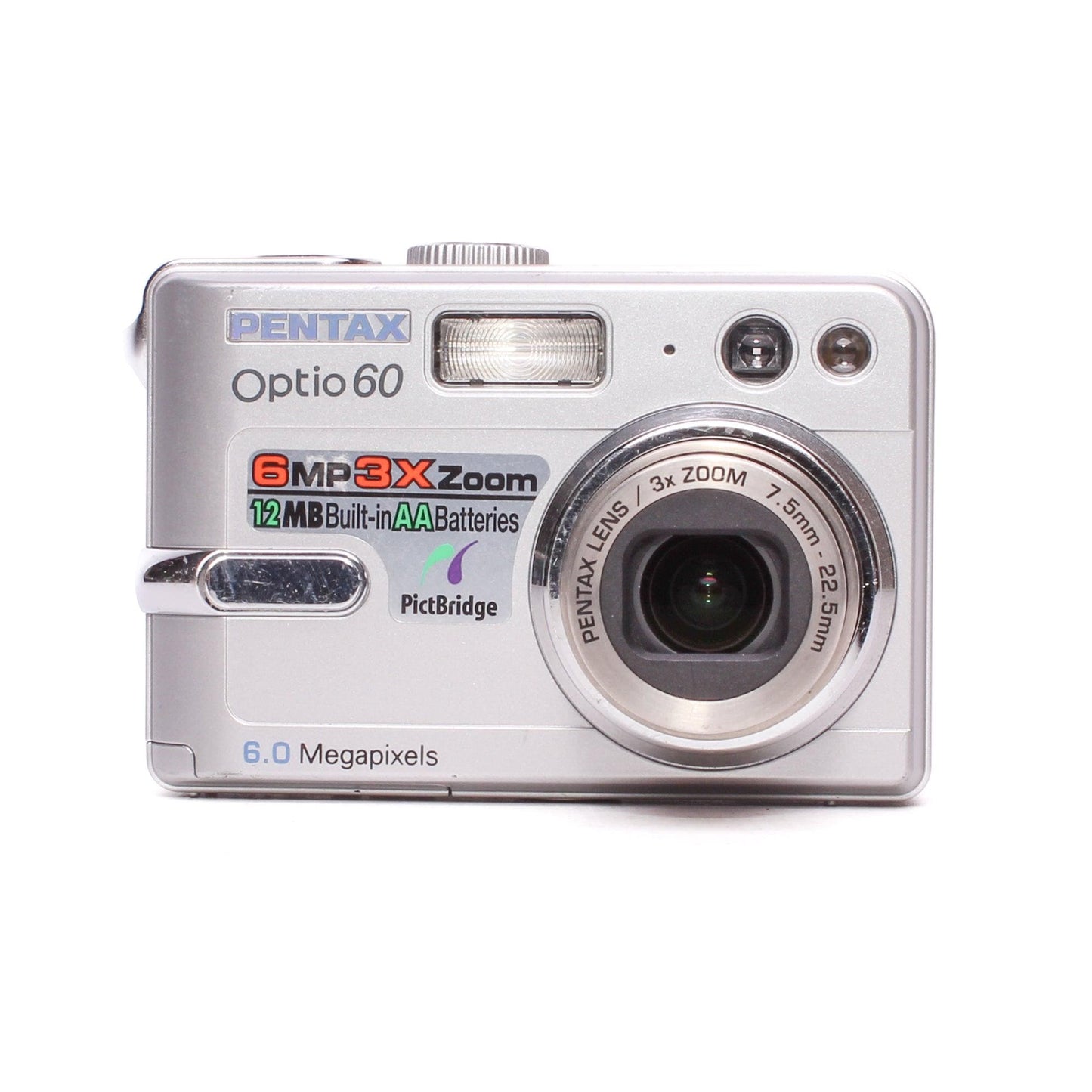Pentax optio 60 6.0mp digital camera