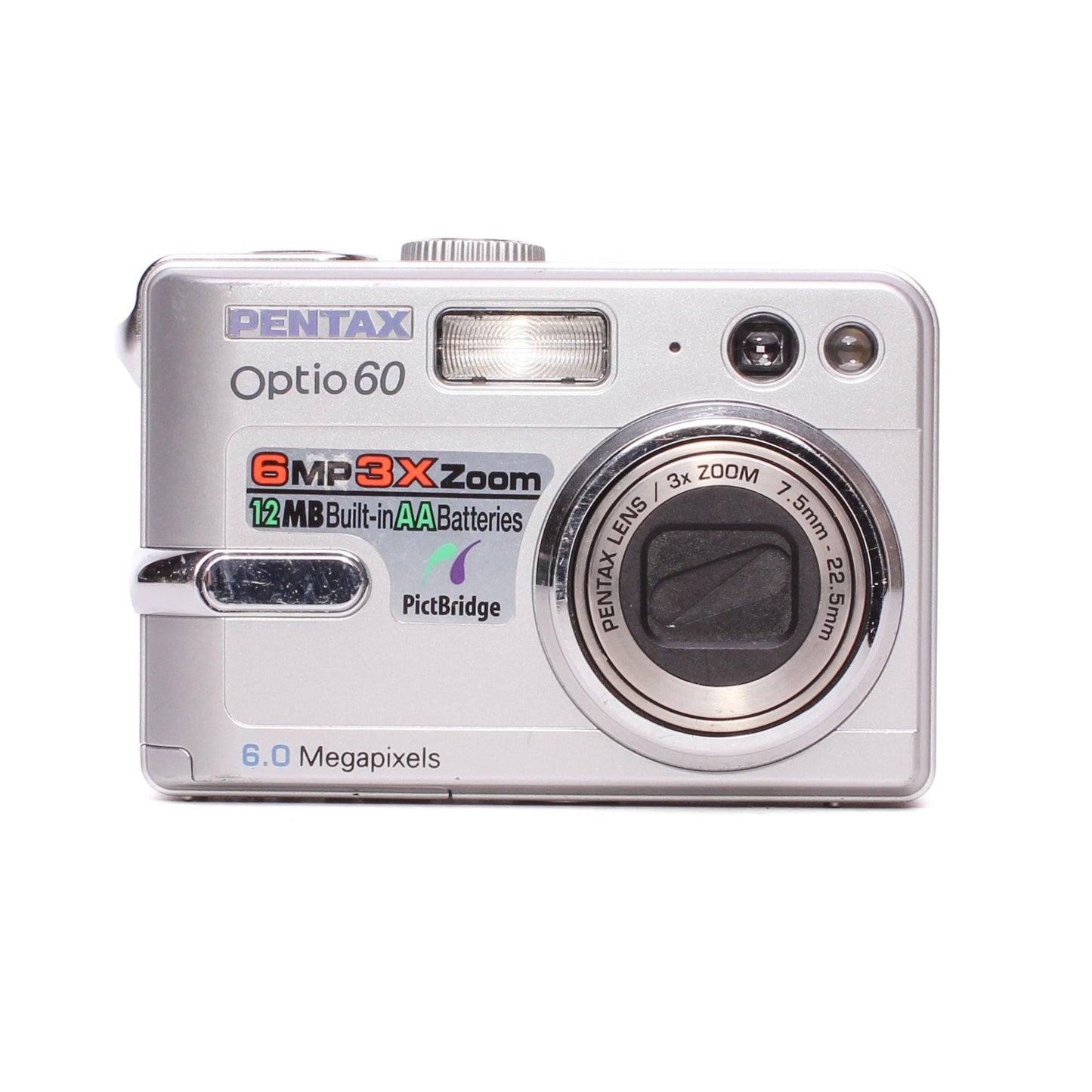 Pentax optio 60 6.0mp digital camera