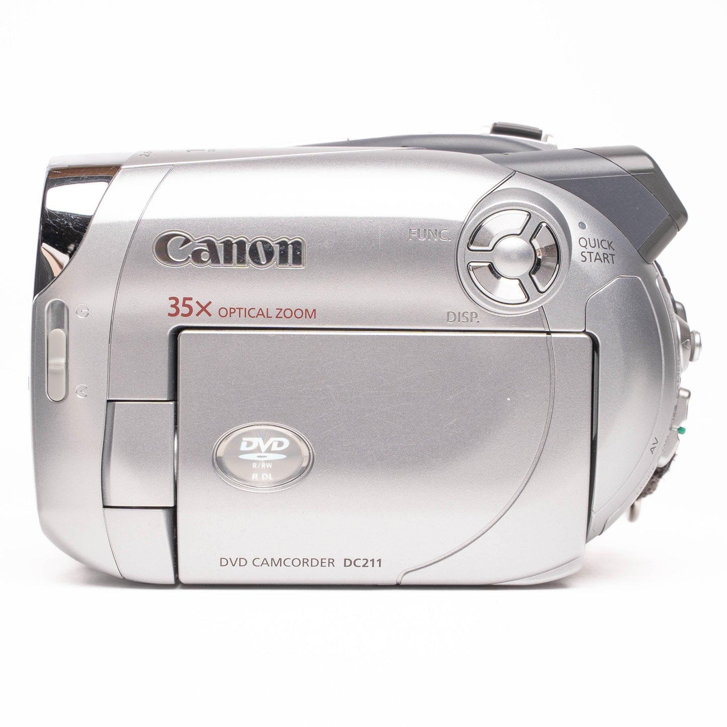 Canon dc211 dvd pal camcorder