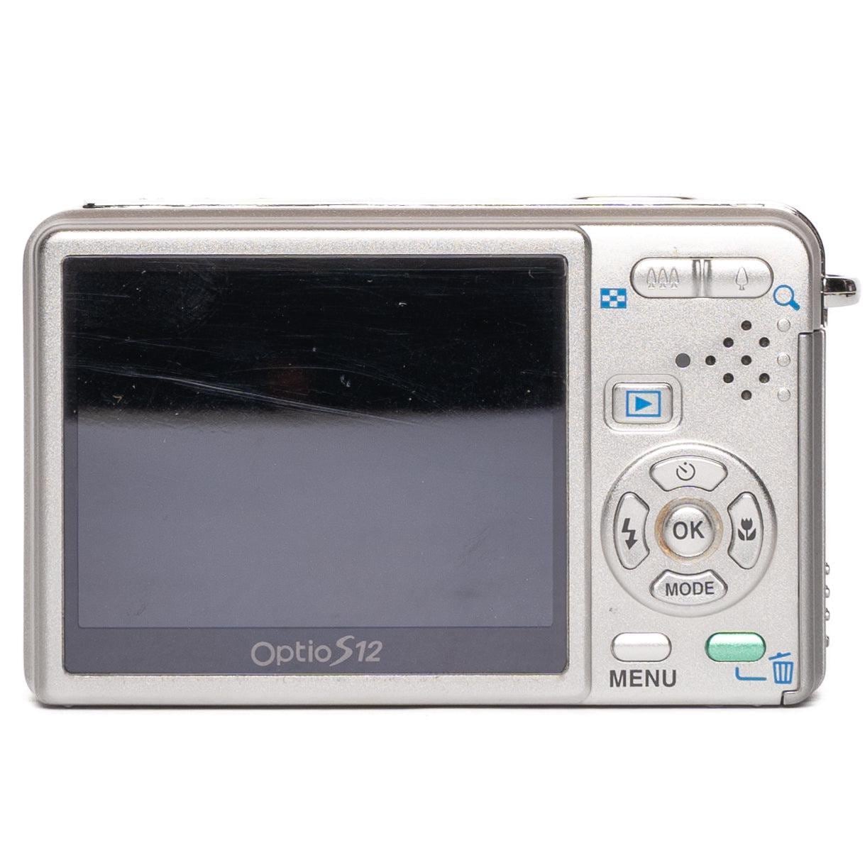 Pentax optio s12 12.0mp digital camera