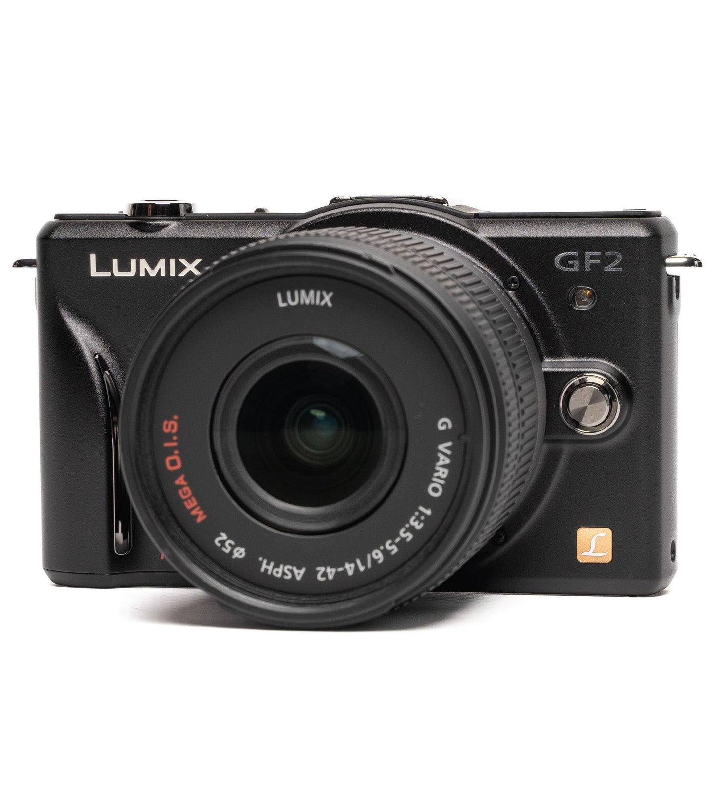 Panasonic lumix dmc-gf2 12.1mp digital micro four thirds camera w/14-42mm lens