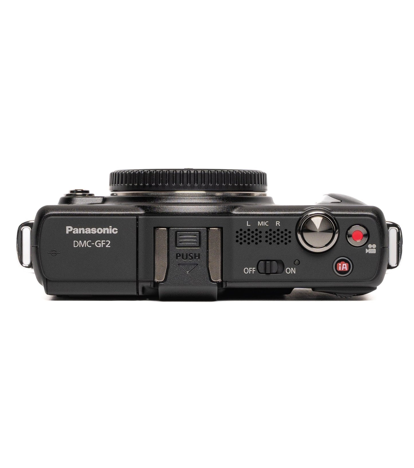 Panasonic lumix dmc-gf2 12.1mp digital micro four thirds camera w/14-42mm lens