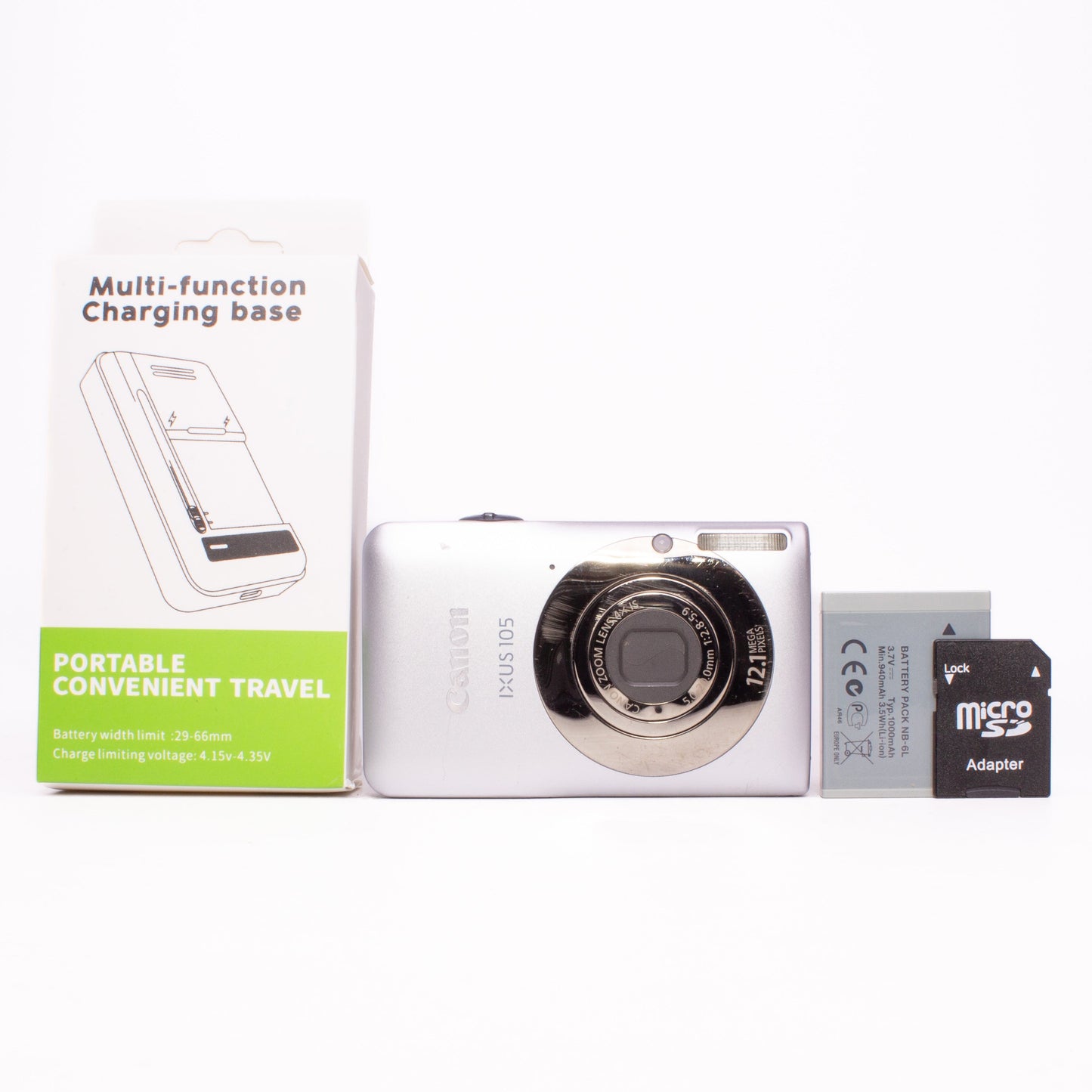 Canon IXUS 105 12.1MP Digital Camera