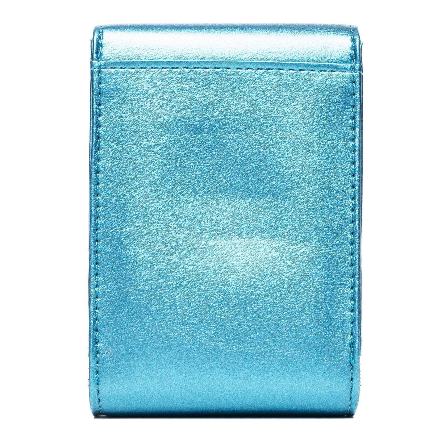 Olympus vintage camera case in blue pearl
