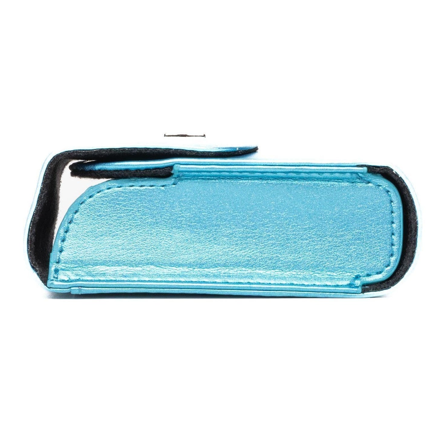 Olympus vintage camera case in blue pearl