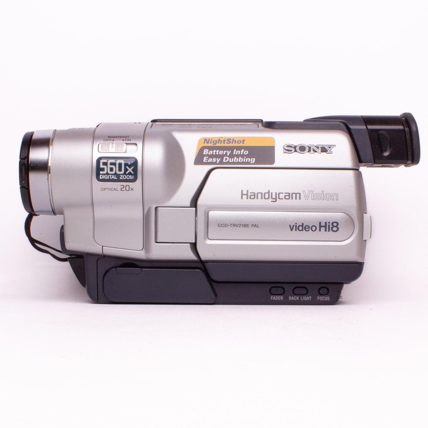 Sony handycam ccd-trv218e hi8 pal camcorder