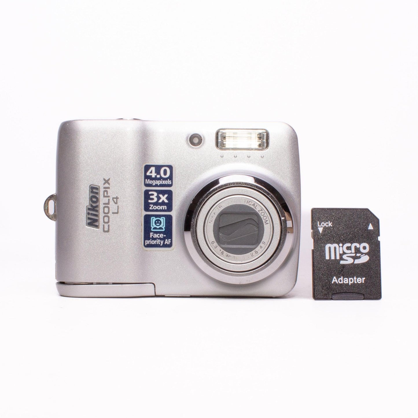 Nikon coolpix l4 4.0mp digital camera