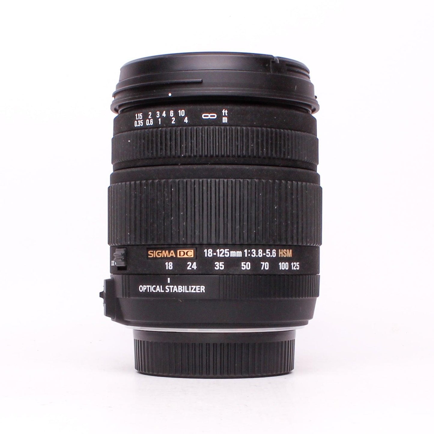 Sigma 18-125mm f3.8-5.6 dc os hsm zoom lens