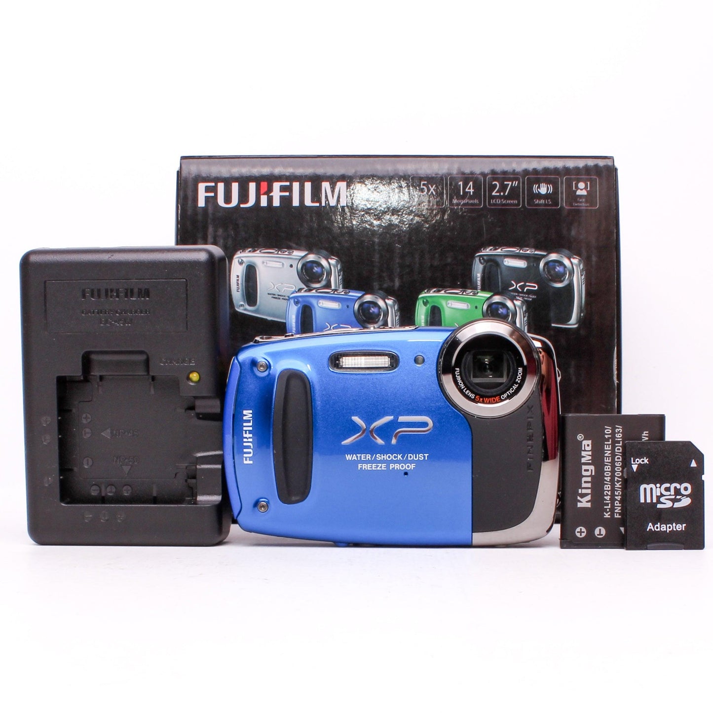 Fujifilm finepix xp50 14.4mp waterproof digital camera