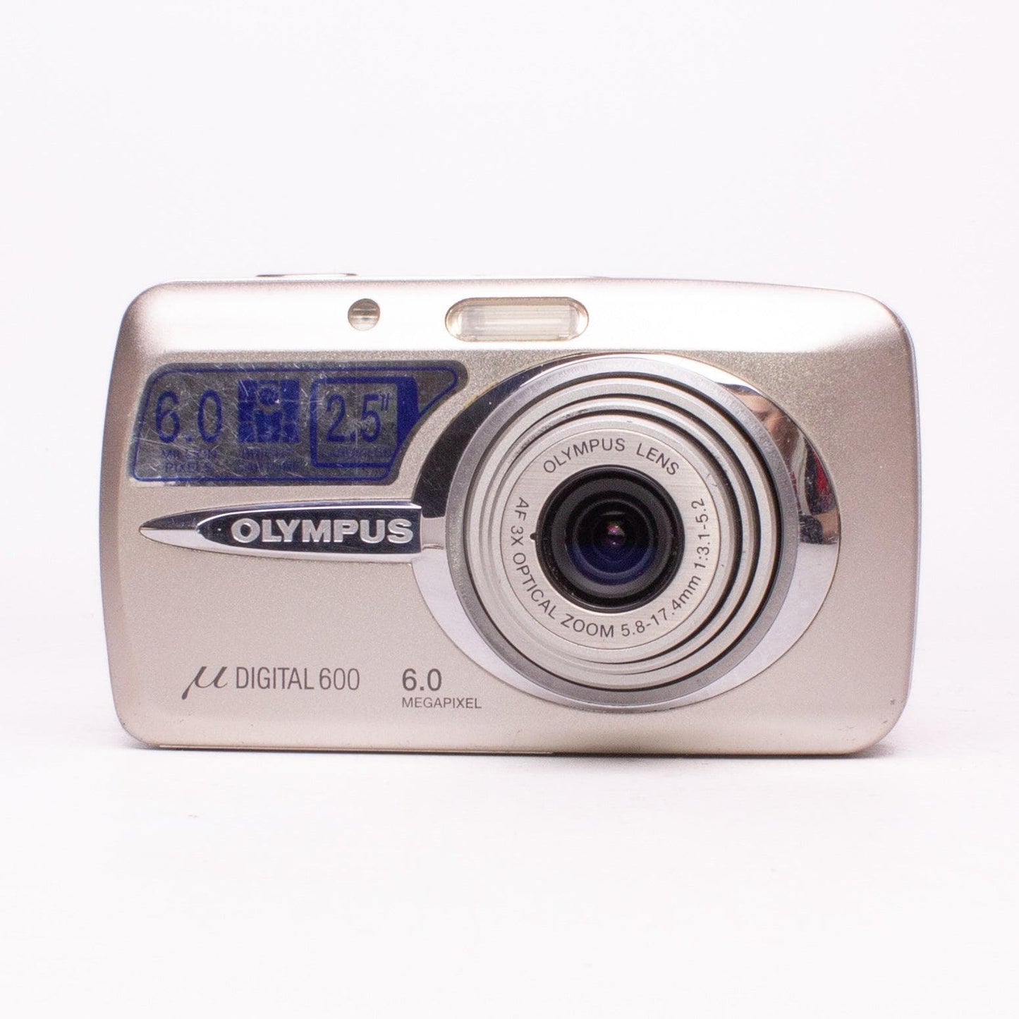 Olympus mju 600 6.0mp digital camera